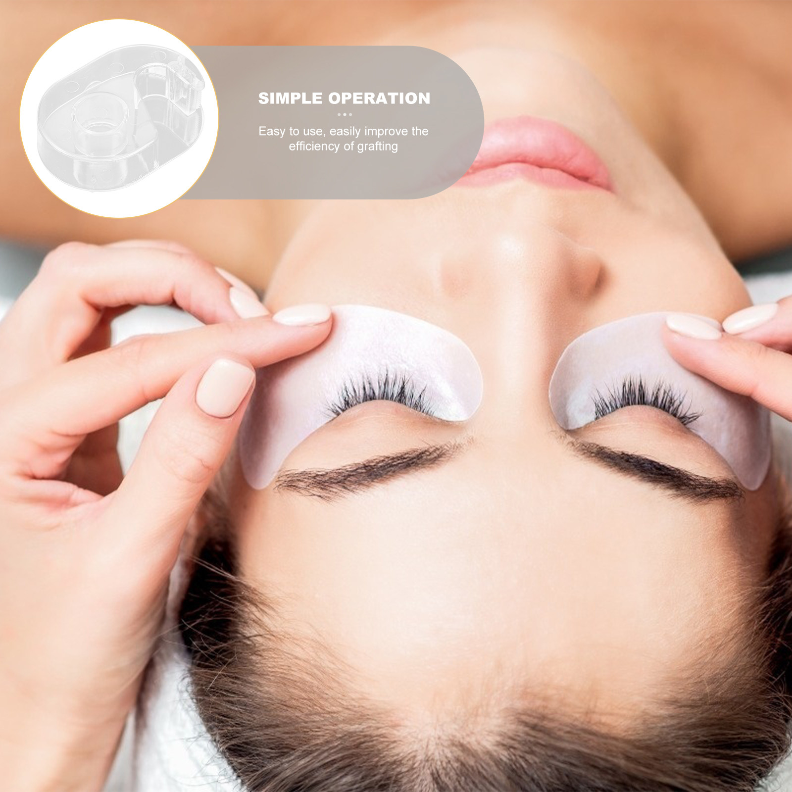 Eyelash Extension Is Safe - 3Pcs Eyelash Tape Cutter Dispenser Lash