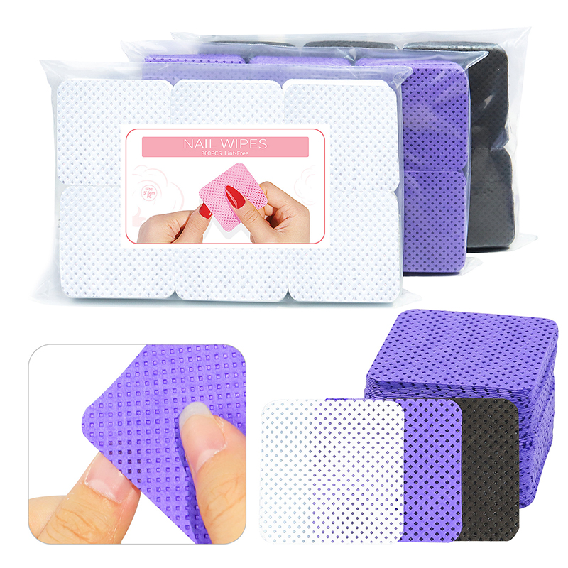 Eyelash Extension Jakarta - Lint Free Nail Wipes, 300 PCS