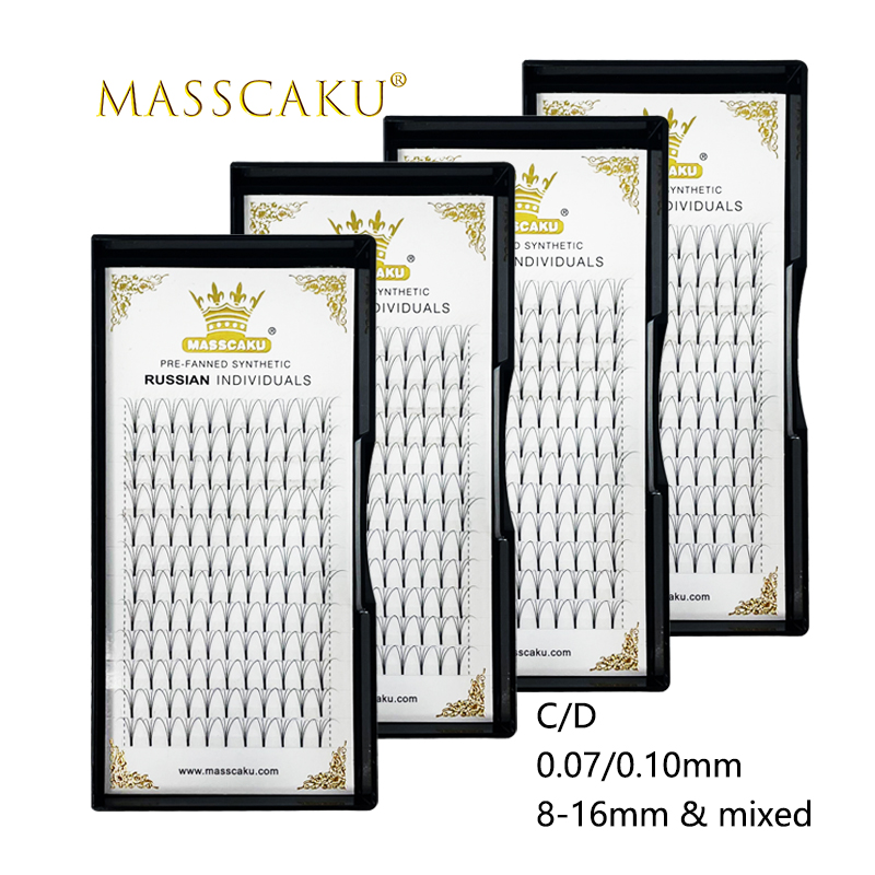Eyelash Extension Russian - Wholesale 12 lines 3D 4D 5D