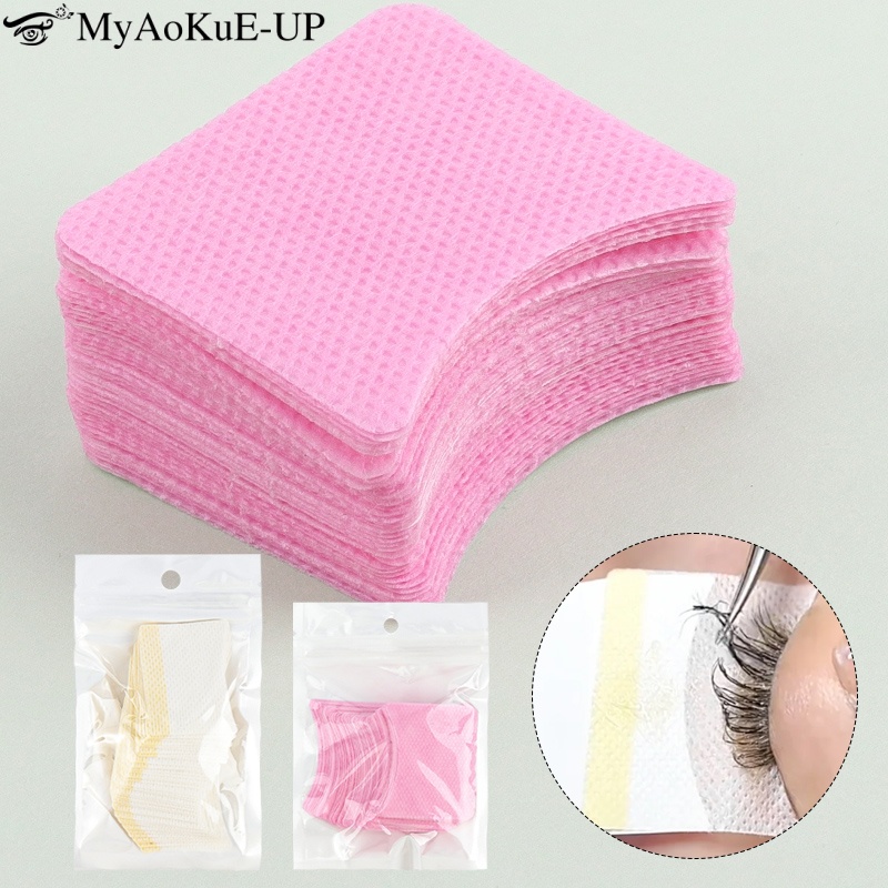 Eyelash Extension Jakarta - 40pcs Eyelash Extension Remover Cotton Pad