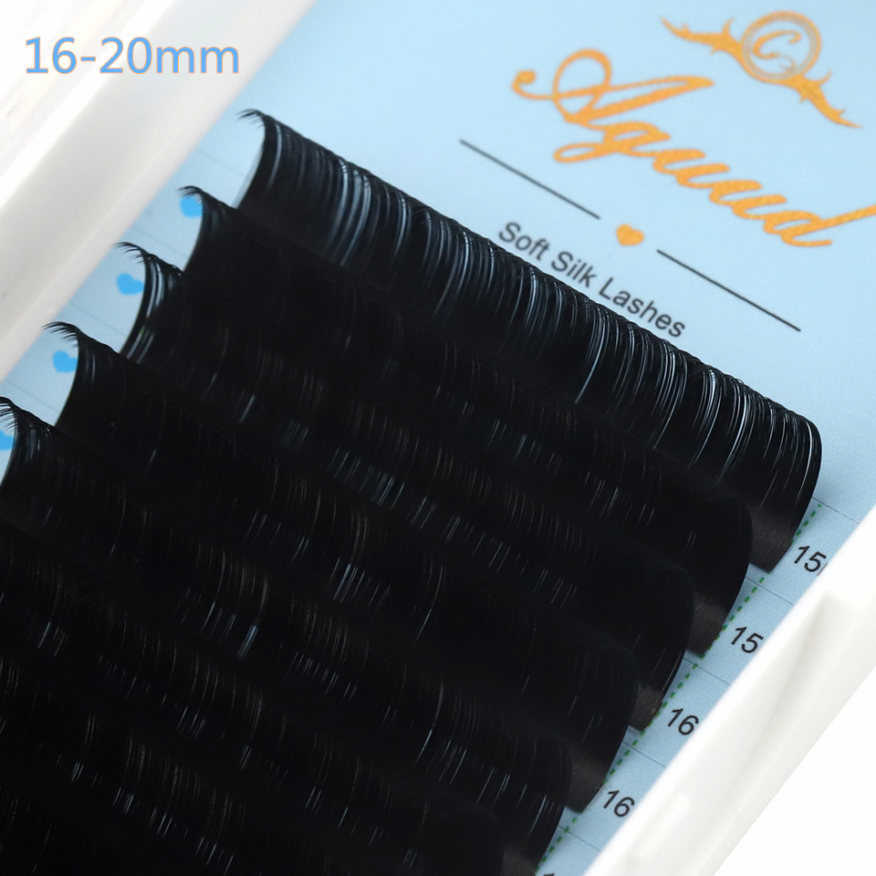 Eyelash Extension Russian - AGUUD 16 Rows Long 16-20mm Eyelashes