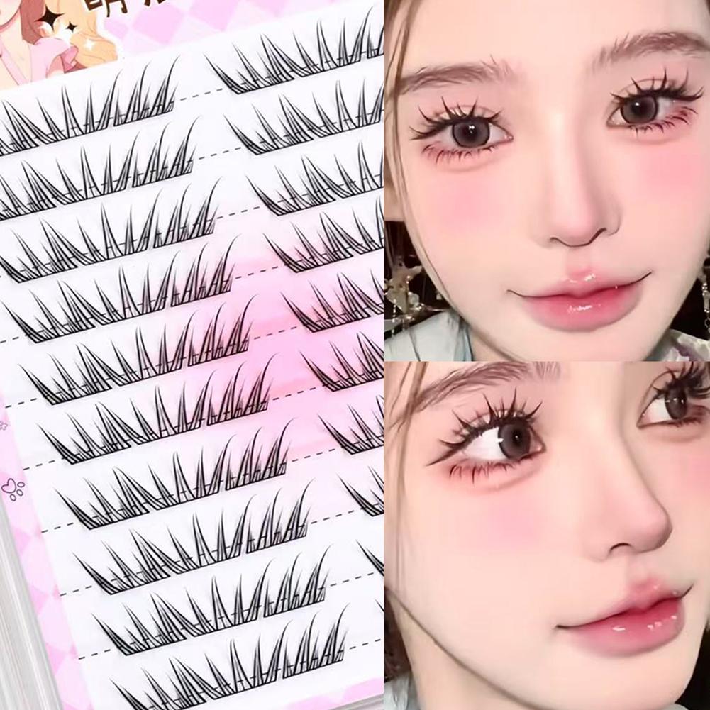 Eyelash Extension Fox Eye - Glue-Free False Eyelashes DIY Fox Eye