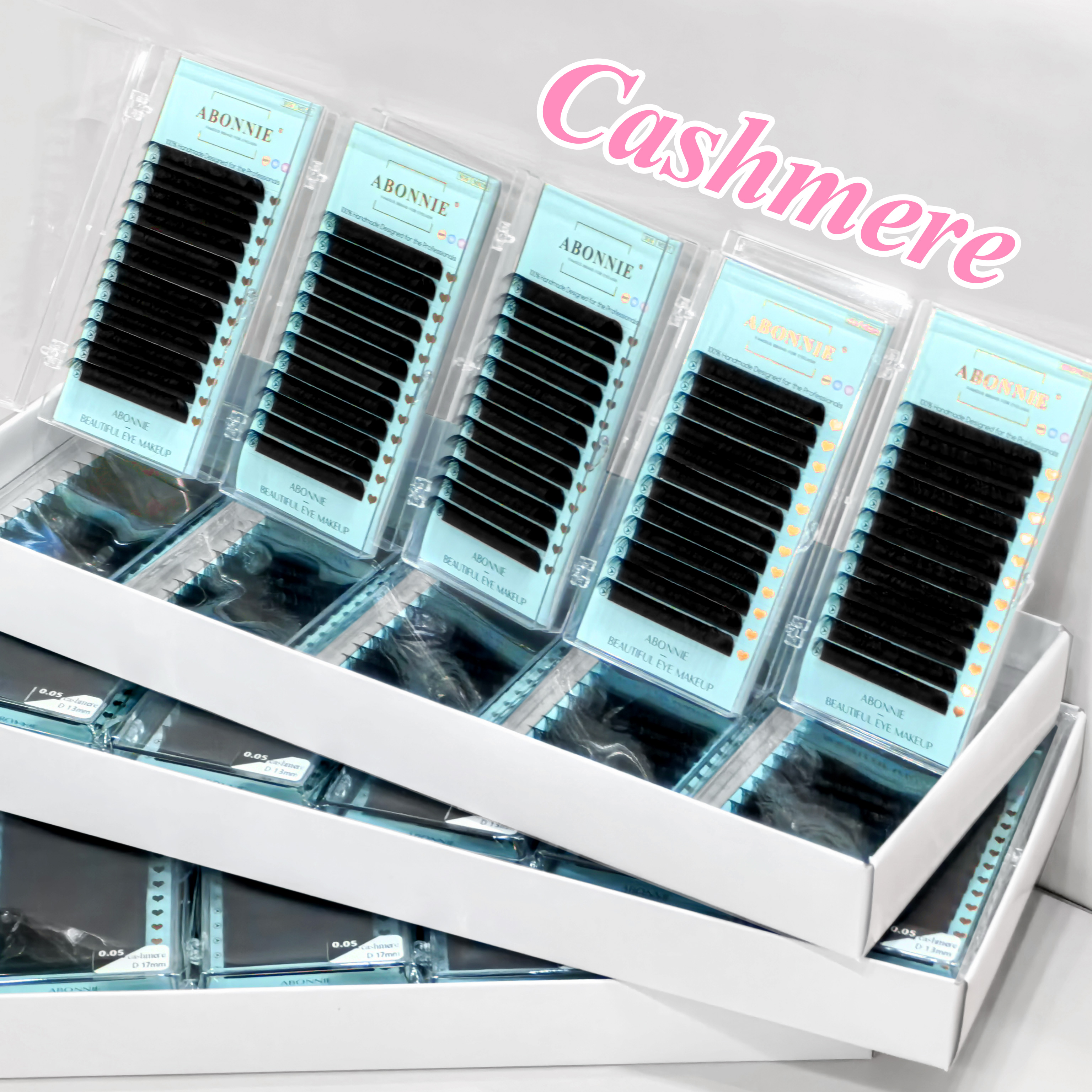 Eyelash Extensions Classic - ABONNIE Wholesale 10trays Classic Eyelash Extension