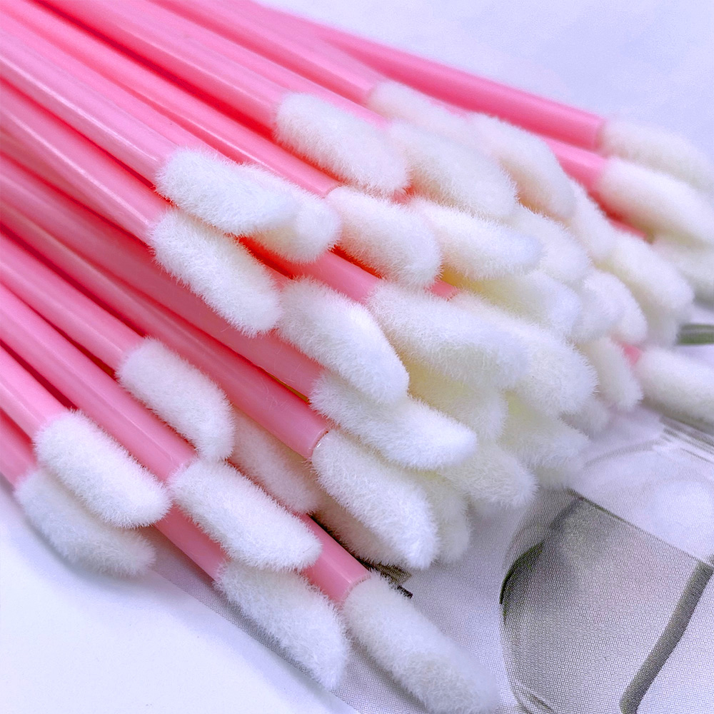 50/500PCS Disposable Lip Brush - Eyelash Extension Eyelash avaliação e preço