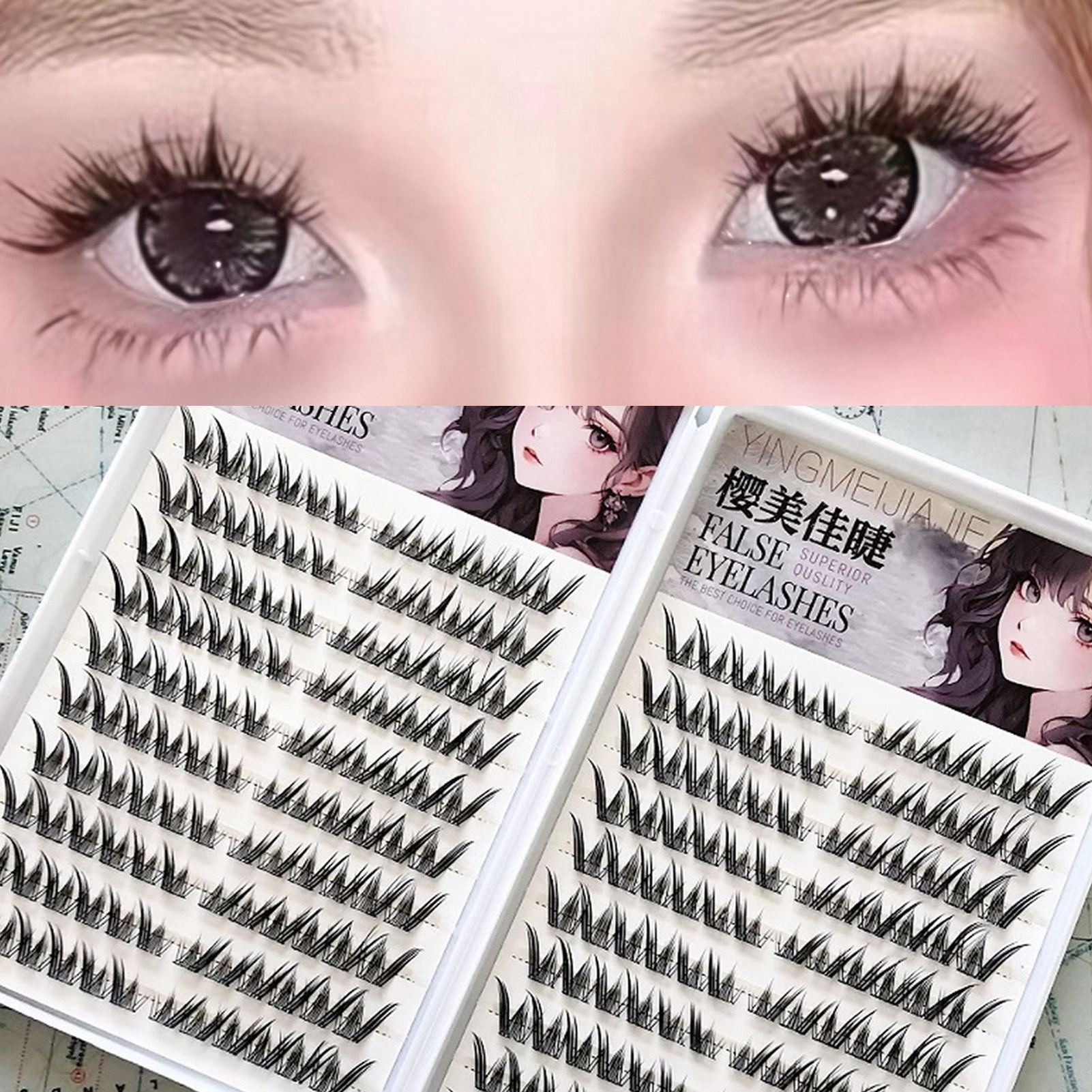 Natural Curling Foxes Style Fa - Eyelash Extension Fox Eye avaliação e preço