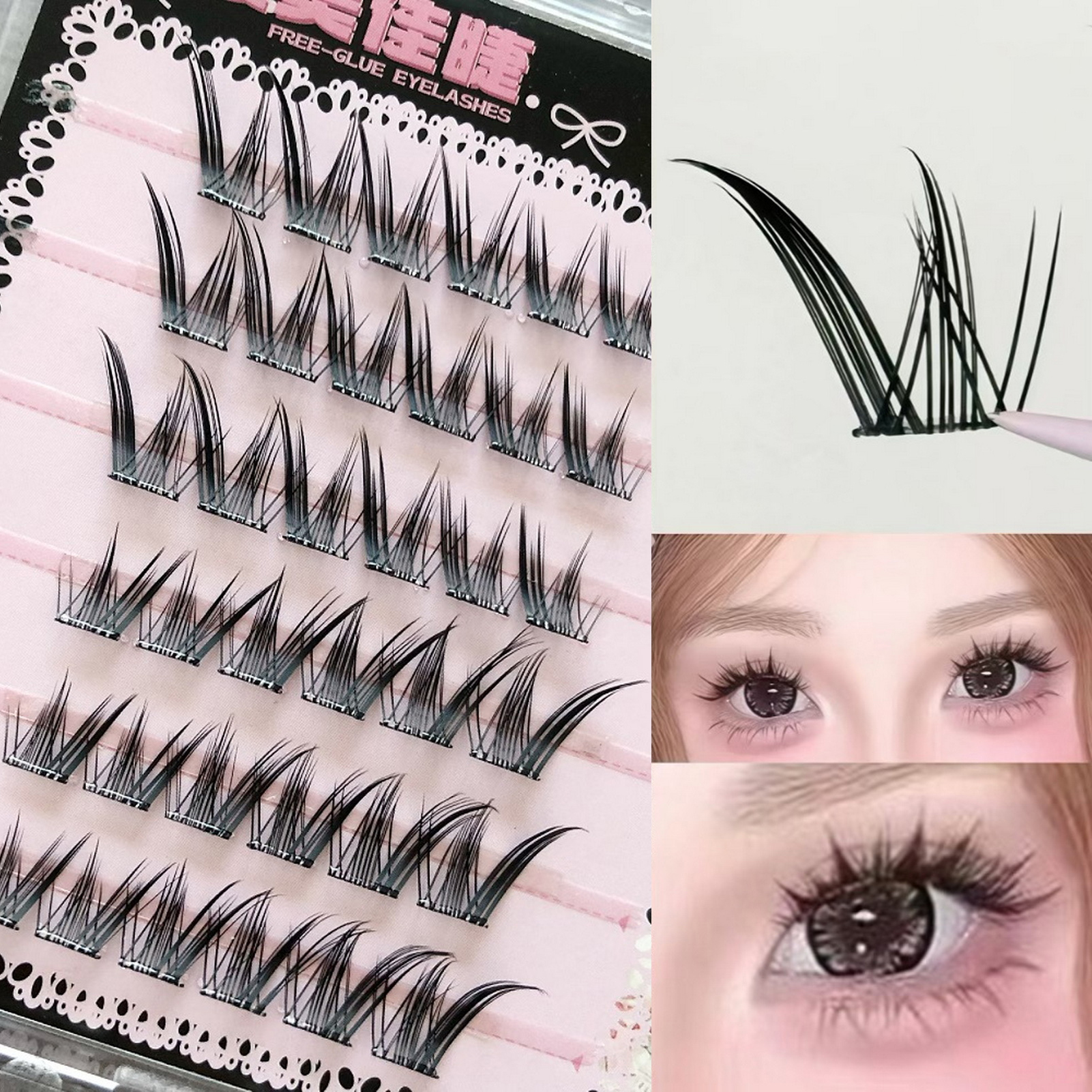 Natural Curling Foxes Style Fa - Eyelash Extension Fox Eye avaliação e preço