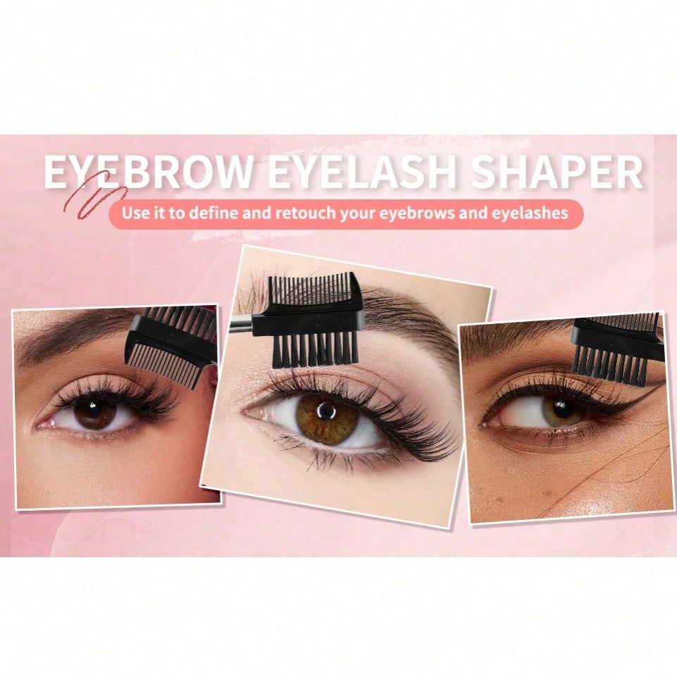 1PC Eyelash Comb & Eyebrow Bru - Eyelash Extension Eyelash avaliação e preço