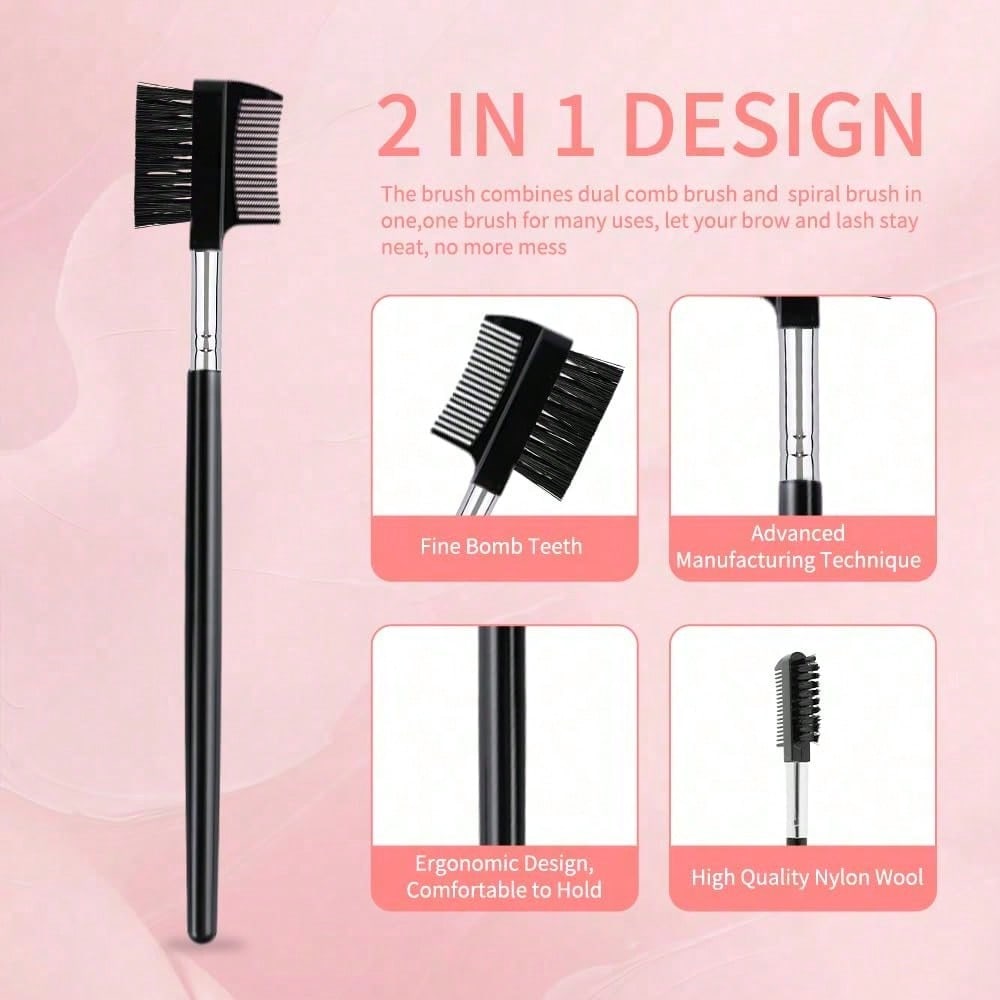 1PC Eyelash Comb & Eyebrow Bru - Eyelash Extension Eyelash avaliação e preço