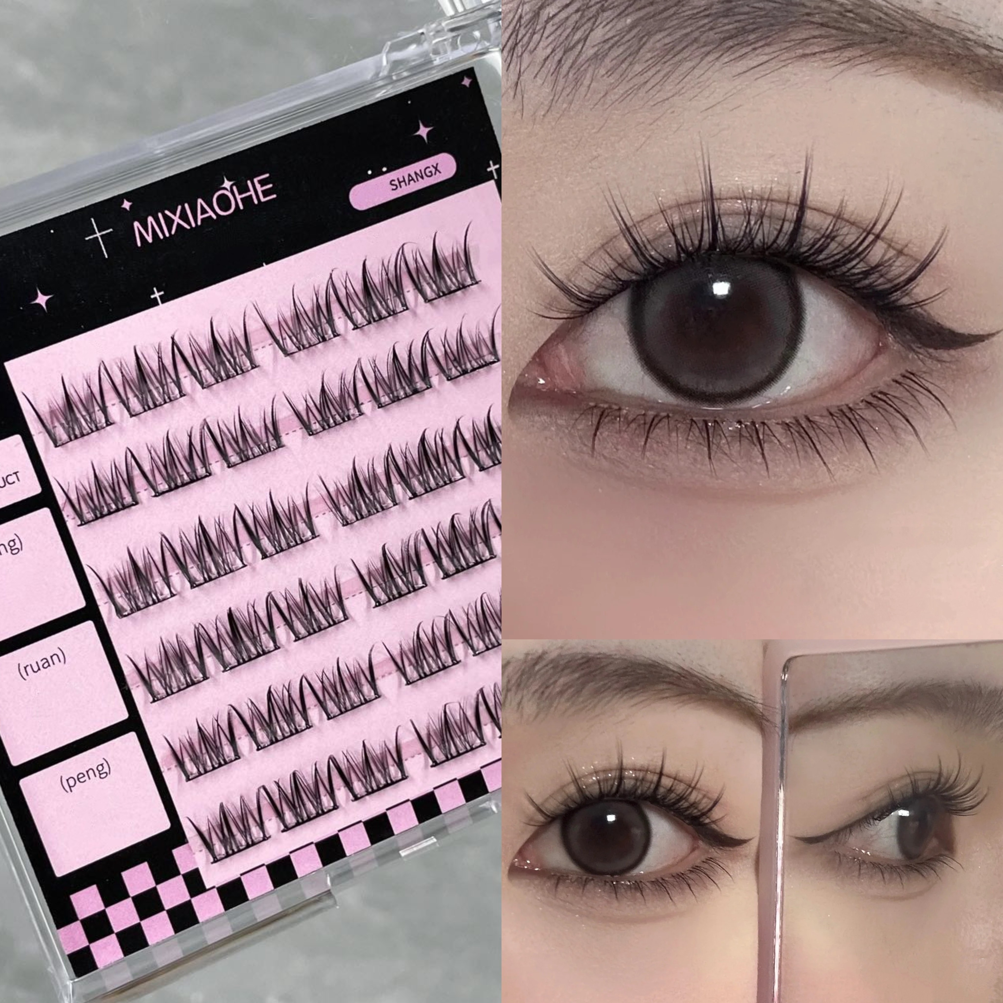 Mixiaohe Korean Pure Style Clu - Eyelash Extension Eyelash avaliação e preço