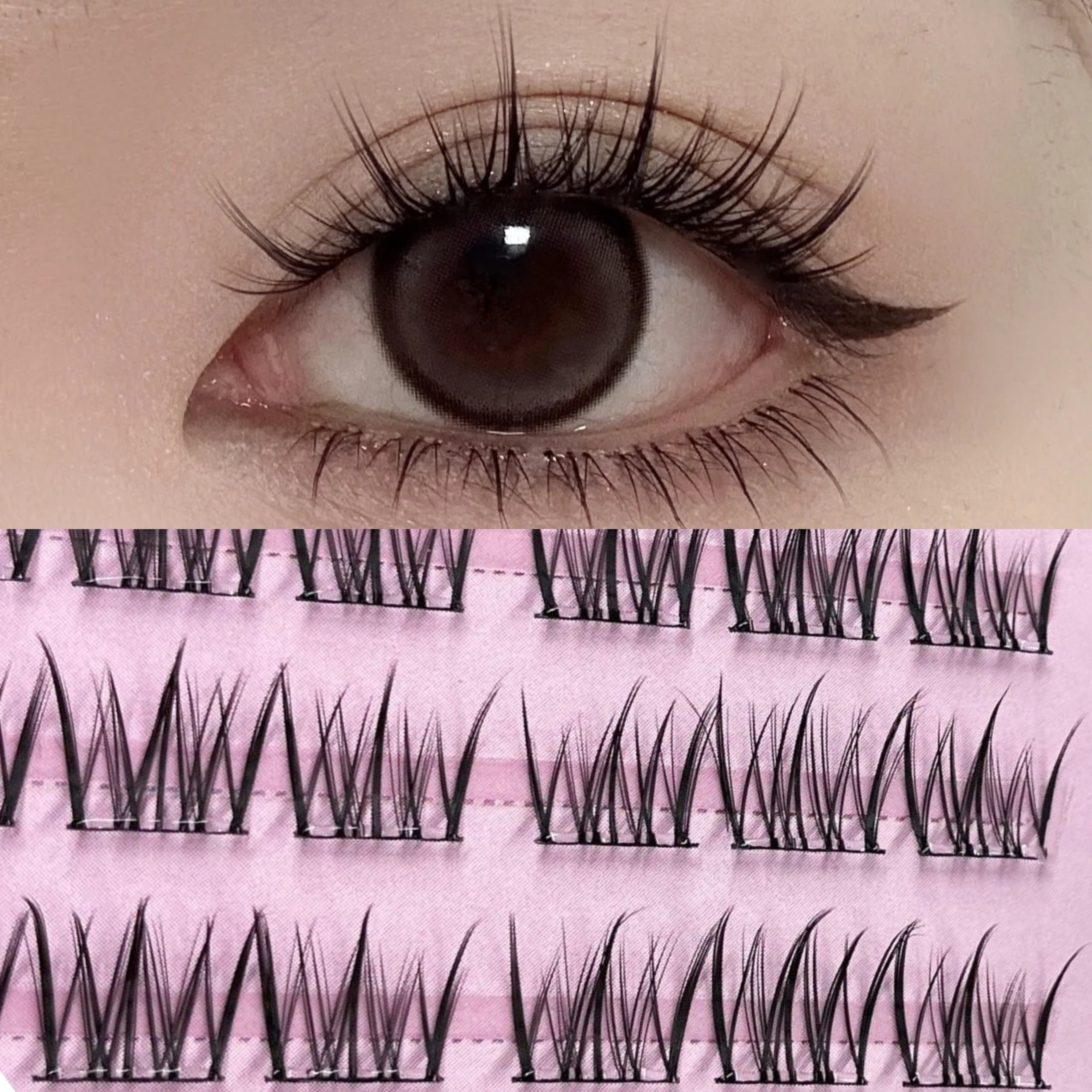 Mixiaohe Korean Pure Style Clu - Eyelash Extension Eyelash avaliação e preço