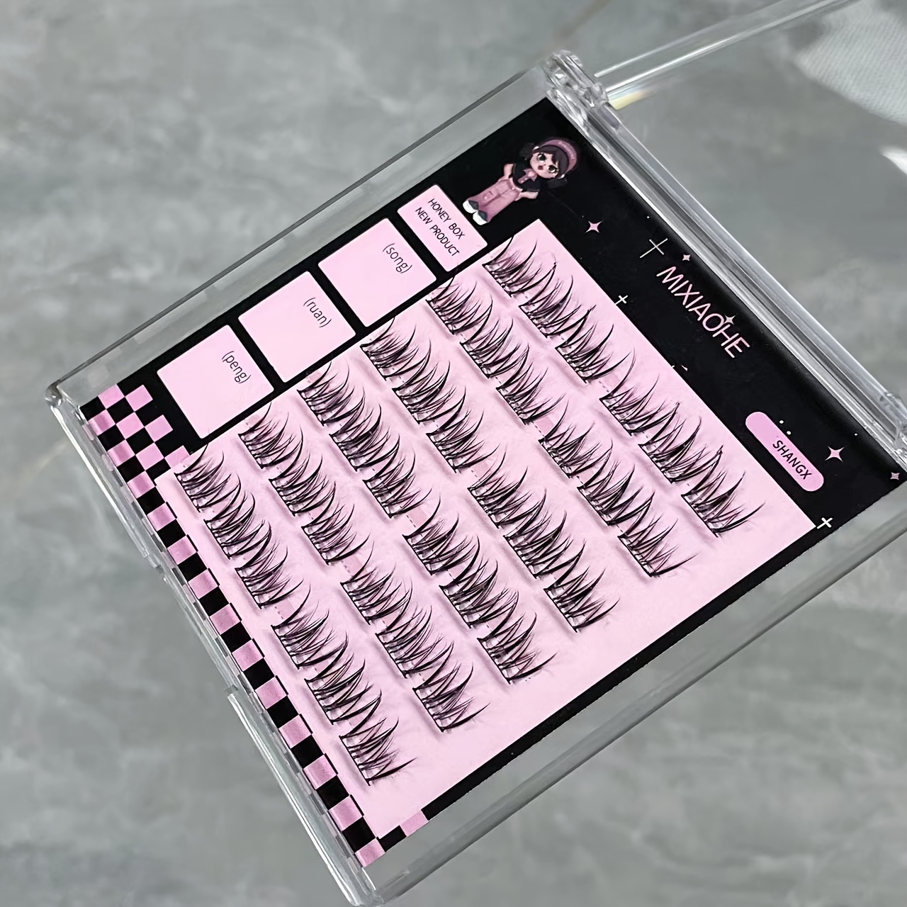 Mixiaohe Korean Pure Style Clu - Eyelash Extension Eyelash avaliação e preço