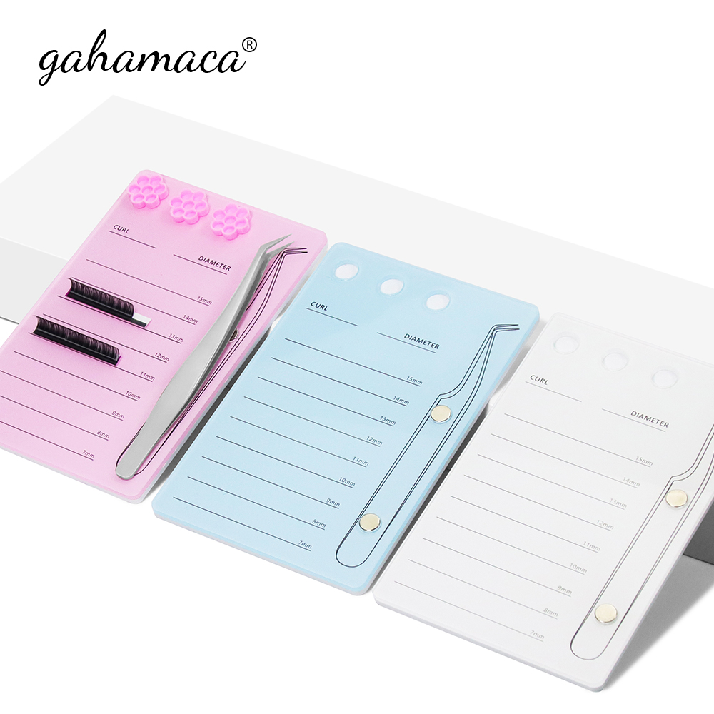 GAHAMACA Acrylic Lashes Holder - Eyelash Extension Jakarta avaliação e preço
