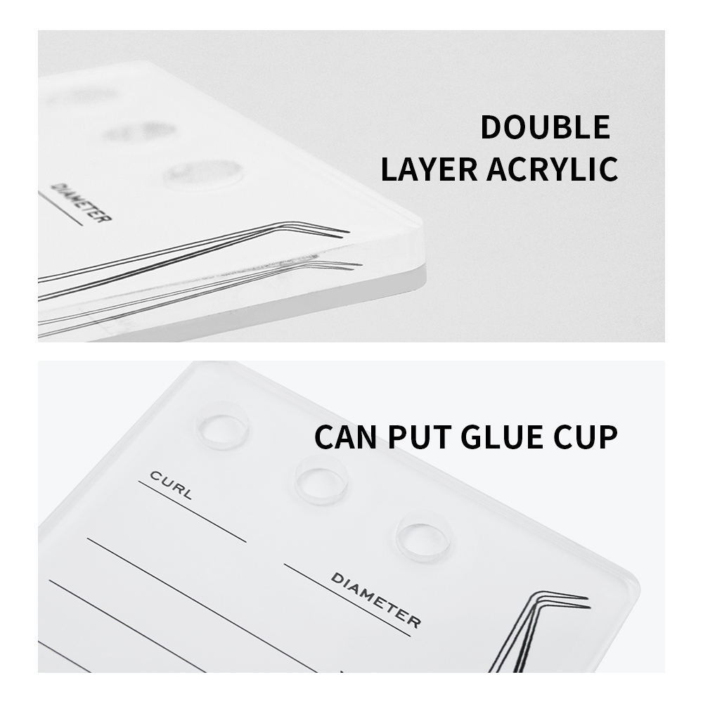 GAHAMACA Acrylic Lashes Holder - Eyelash Extension Jakarta avaliação e preço