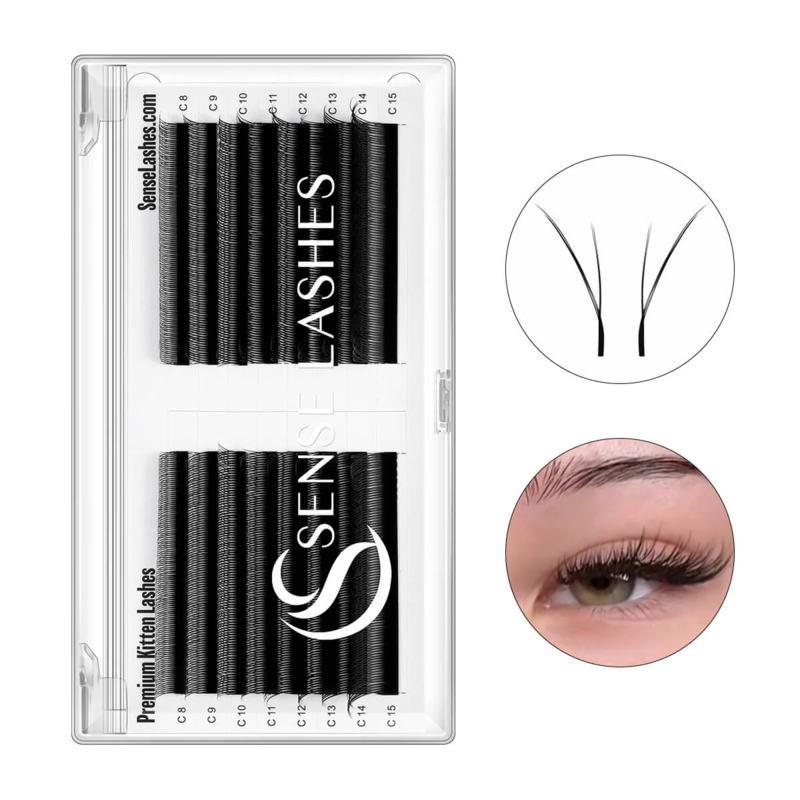 SENSE LASHES Fox YY Shape Eyel - Eyelash Extension Anime avaliação e preço