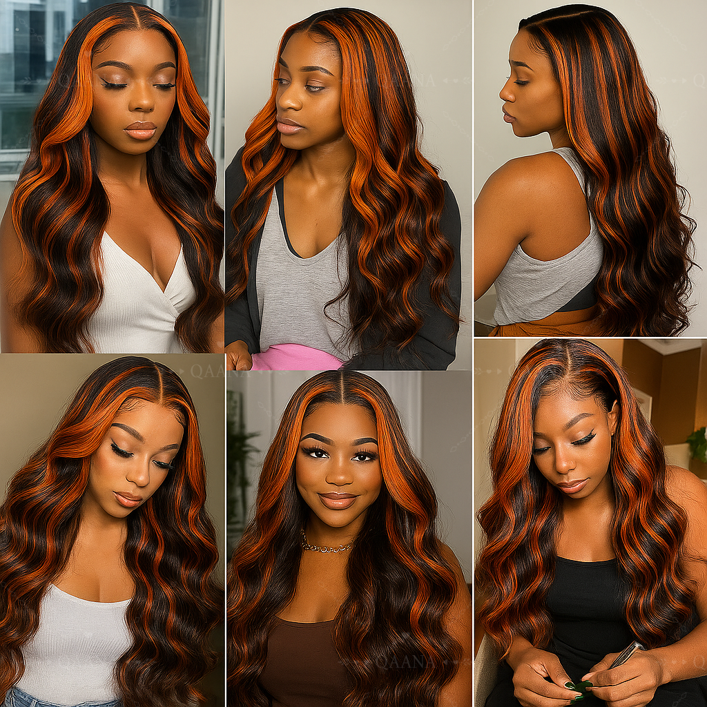 200% Ginger Brown Highlight Wi - Eyelash Extension Natural Look avaliação e preço