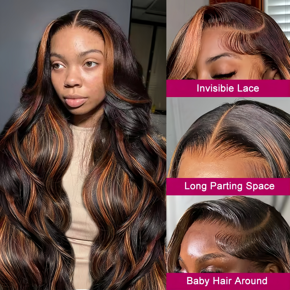 Highlight Body Wave 13x6 HD Om - Eyelash Extension Natural Look avaliação e preço