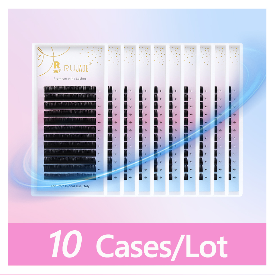 10 Trays Soft Matte Black Cash - Eyelash Extensions Classic avaliação e preço