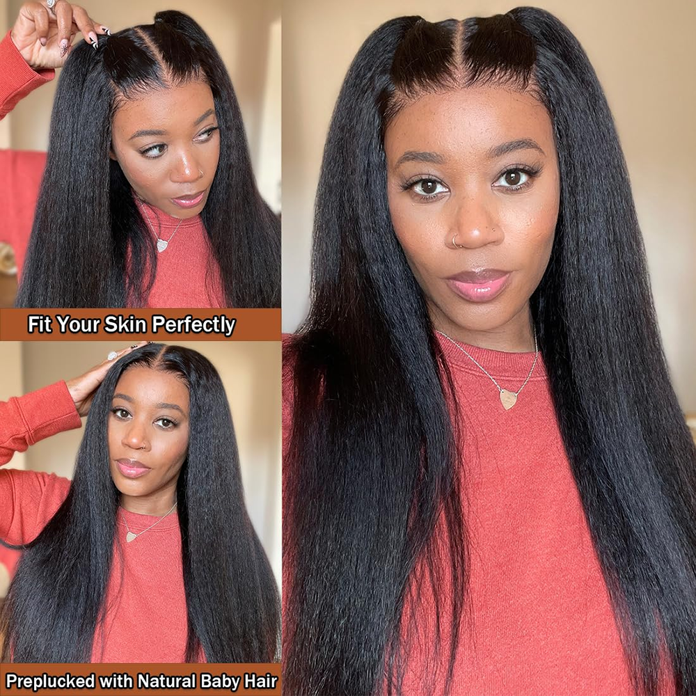 Geeta Yaki Drawstring Wig 13x4 - Eyelash Extension Natural Look avaliação e preço