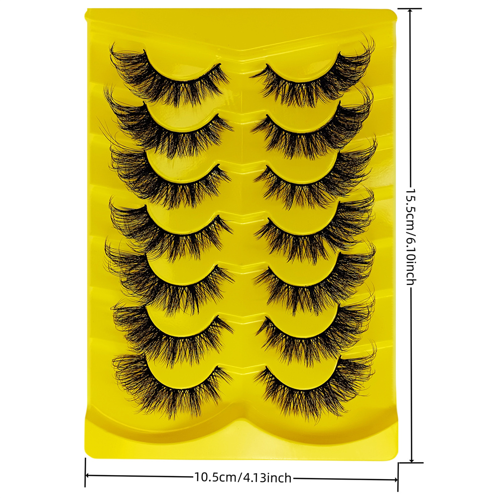 14Pairs/2Pack Cat Eye Lashes 3 - Eyelash Extension Fox Eye avaliação e preço
