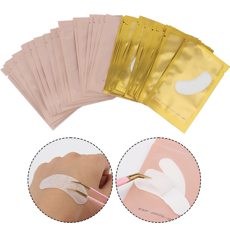 50 Pairs Eye Patches Under Eye - Eyelash Extension Eye Mask avaliação e preço