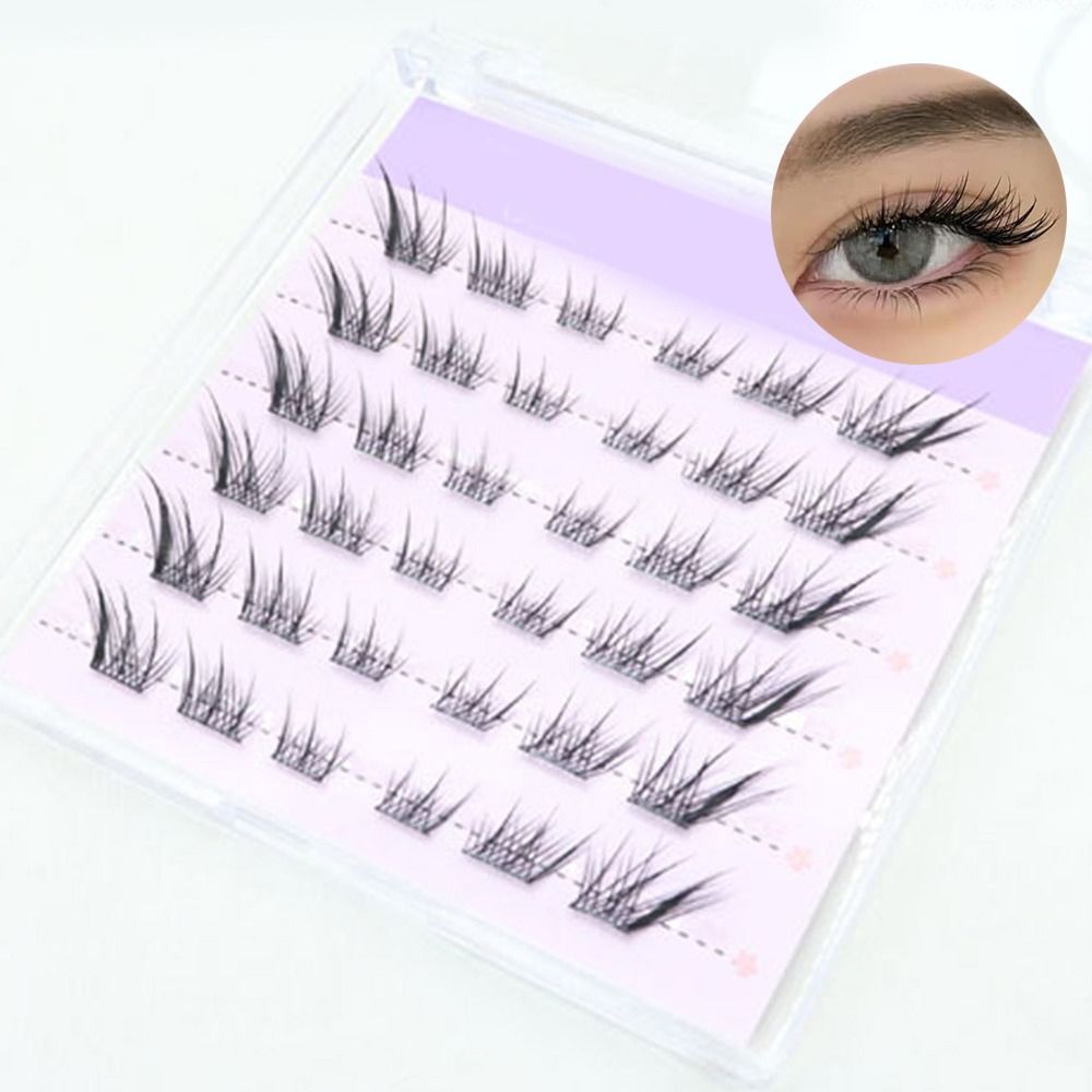 New 3D Cat Eye Self Adhesive L - Eyelash Extension Fox Eye avaliação e preço