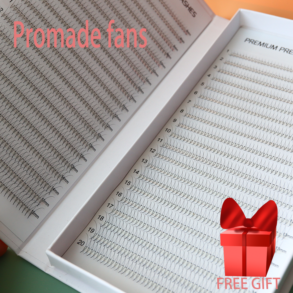 800/1600 Fans Narrow Premade L - Eyelash Extension Russian avaliação e preço