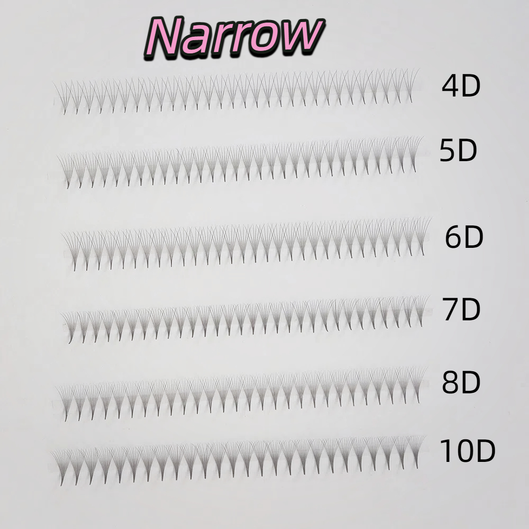 800/1600 Fans Narrow Premade L - Eyelash Extension Russian avaliação e preço