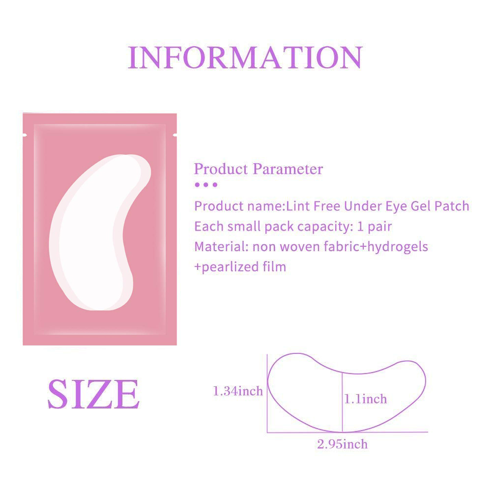 100pairs eye patches eyelash e - Eyelash Extension Eye Mask avaliação e preço