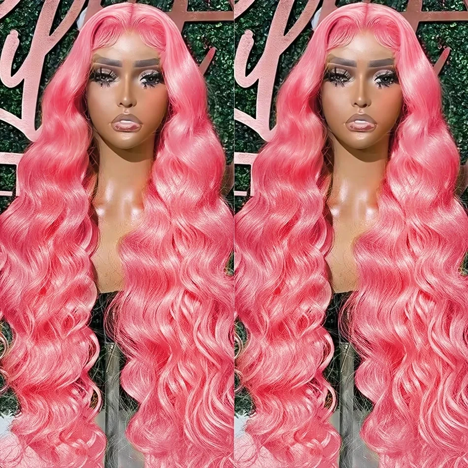 13x4 Body Wave Light Pink Lace - Eyelash Extension Natural Look avaliação e preço