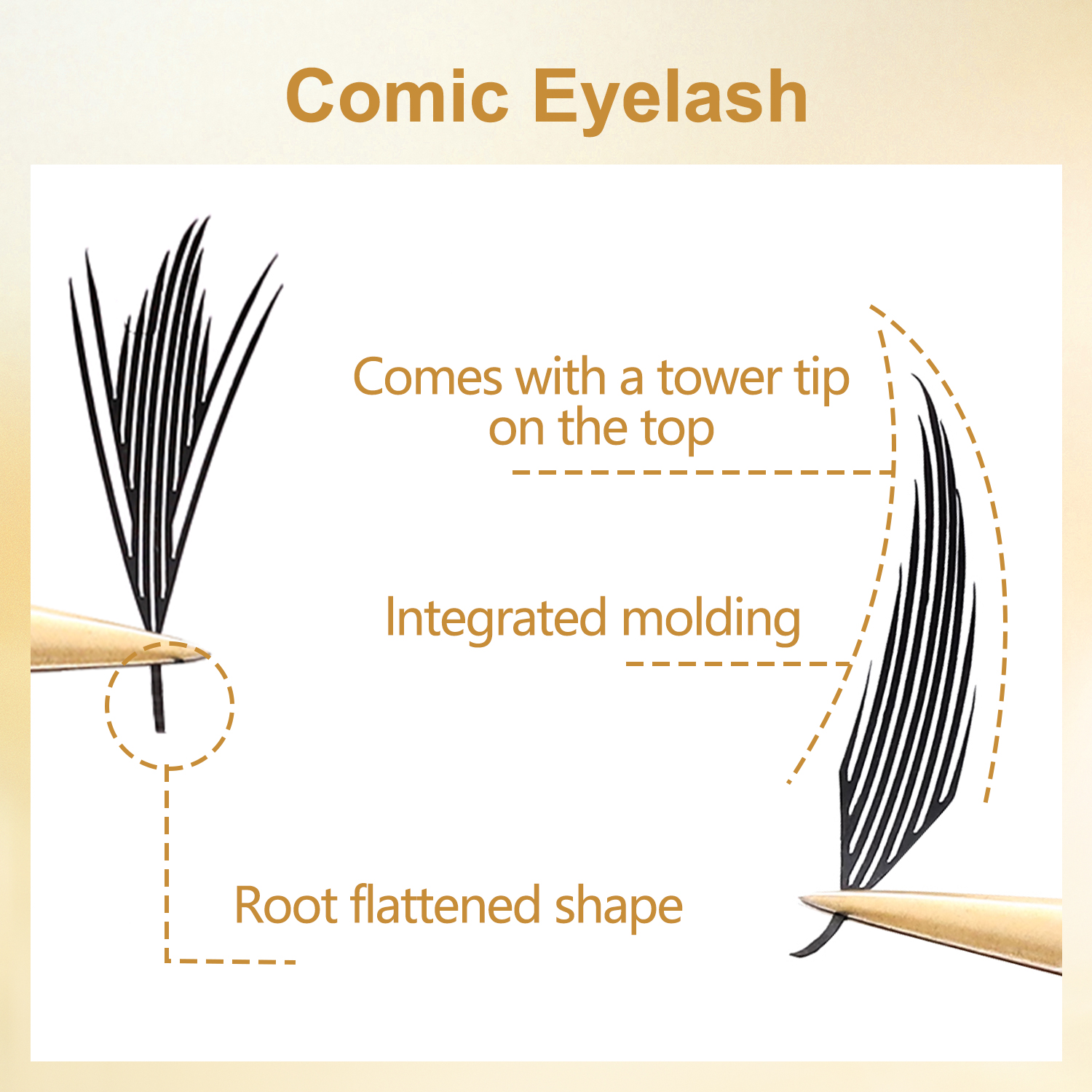 AGUUD Premade Fans Eyelashes E - Eyelash Extension Russian avaliação e preço
