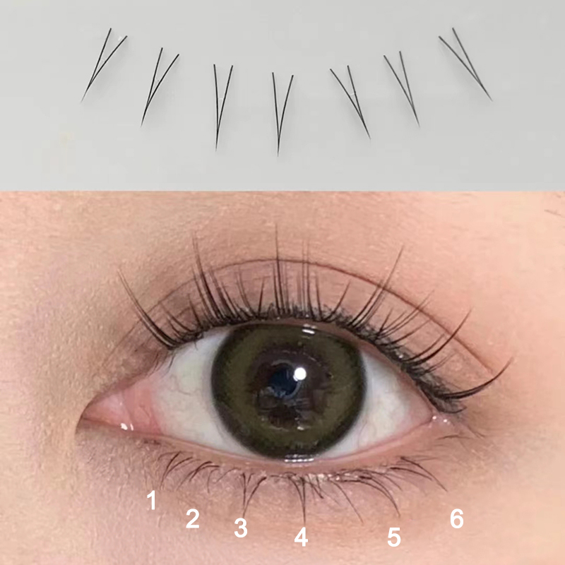 J Curl V Shape Under Eyelash C - Eyelash Extension Anime avaliação e preço