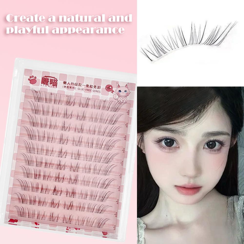 Makeup Wispy Lash Clusters Man - Eyelash Extension Fox Eye avaliação e preço