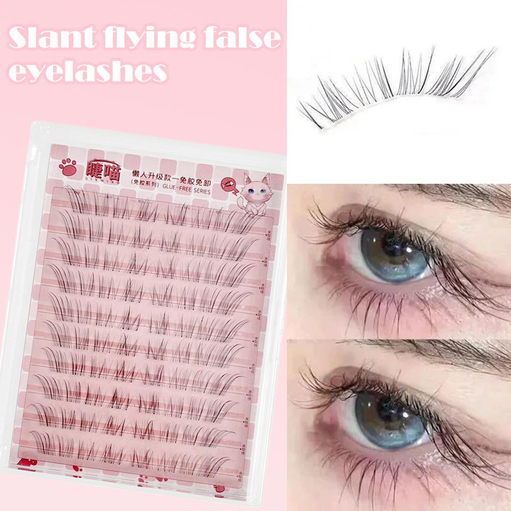 Makeup Wispy Lash Clusters Man - Eyelash Extension Fox Eye avaliação e preço