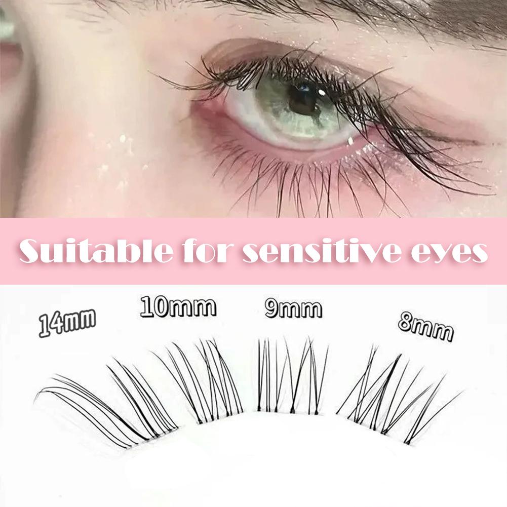 Makeup Wispy Lash Clusters Man - Eyelash Extension Fox Eye avaliação e preço