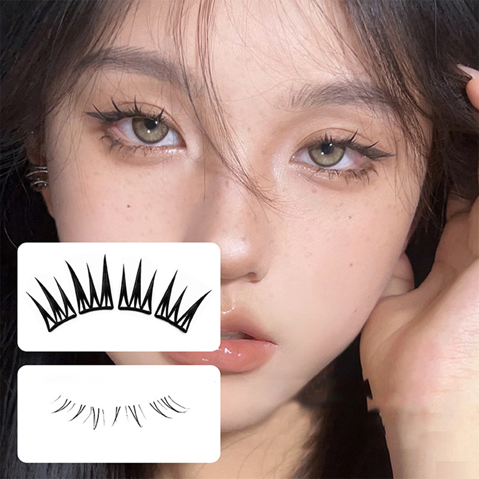6 Rows New Doll False Eyelashe - Eyelash Extension No 9 avaliação e preço