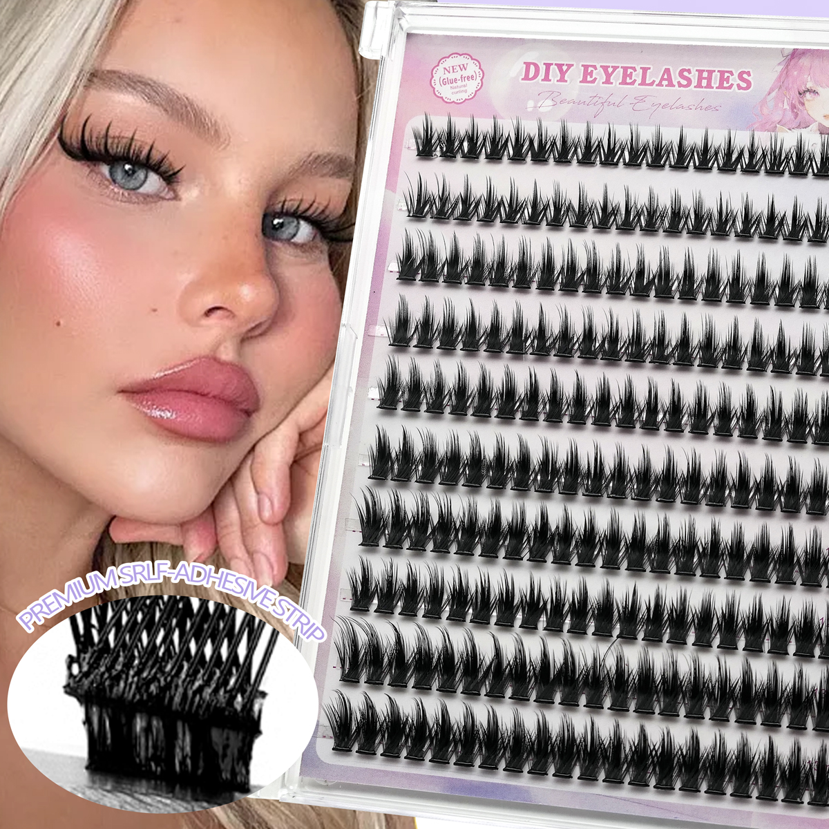 Anlinnet Self Adhesive Eyelash - Eyelash Extension No 9 avaliação e preço