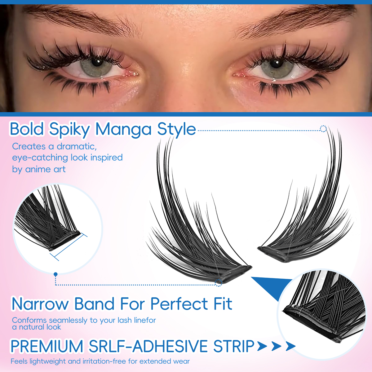 Anlinnet Self Adhesive Eyelash - Eyelash Extension No 9 avaliação e preço