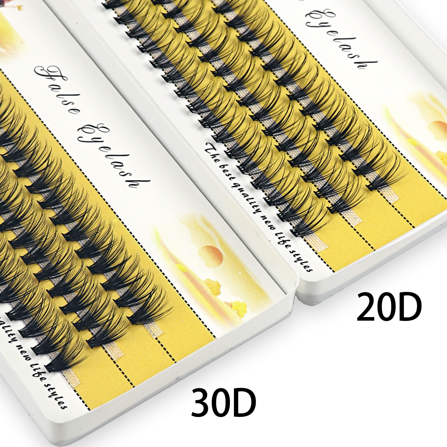 20/30D Mink Eyelashes Natural  - Eyelash Extension Russian avaliação e preço