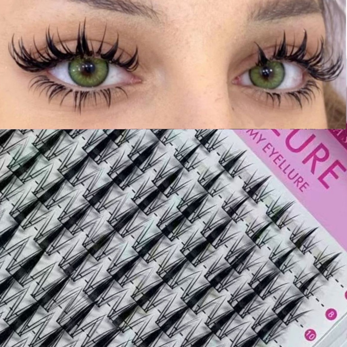 WINKLURE Manga Lash Clusters K - Eyelash Extension Anime avaliação e preço
