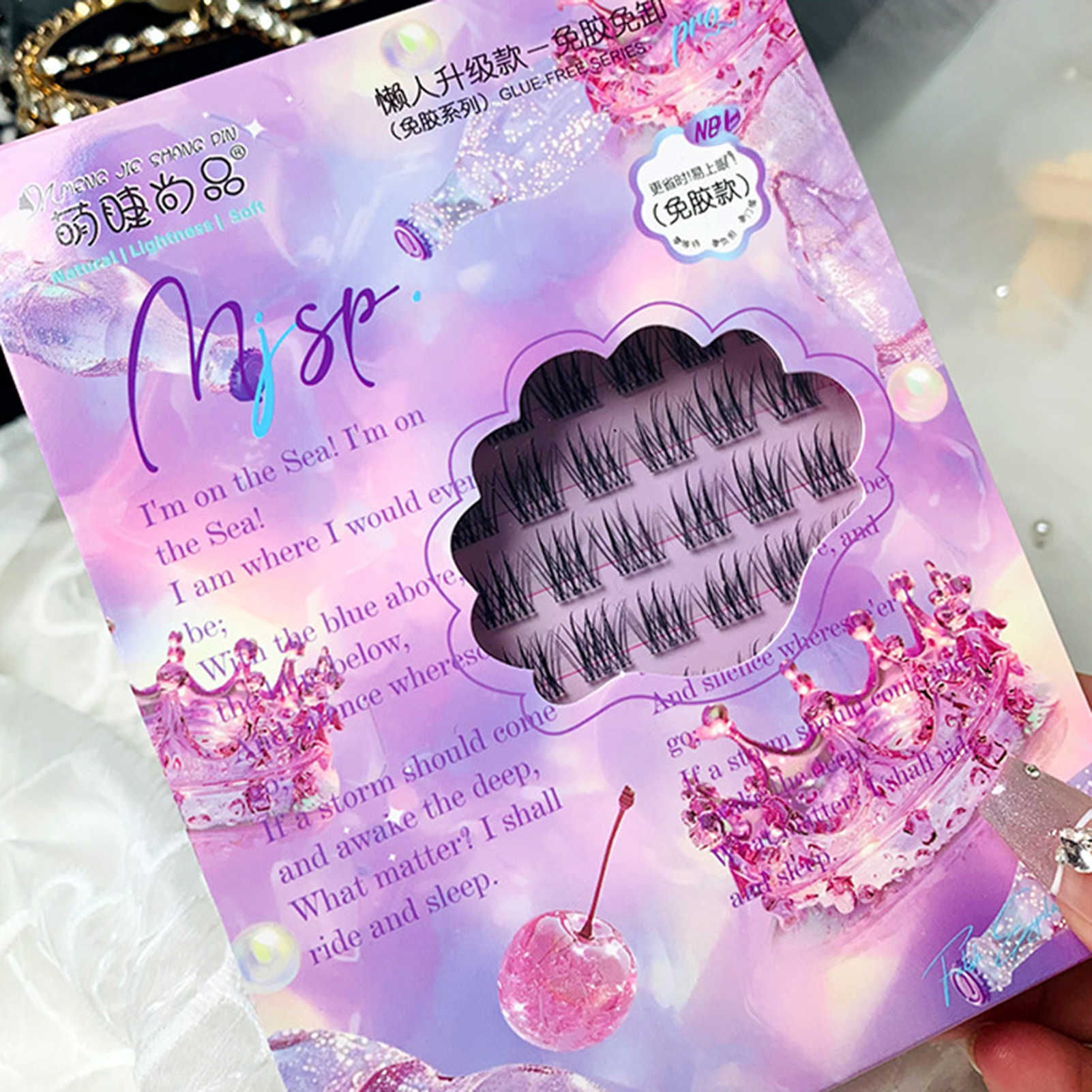 No Glue False Eyelashes extens - Eyelash Extension No 9 avaliação e preço