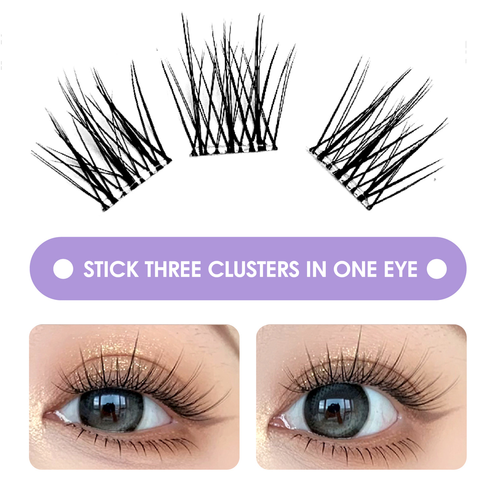 No Glue False Eyelashes extens - Eyelash Extension No 9 avaliação e preço