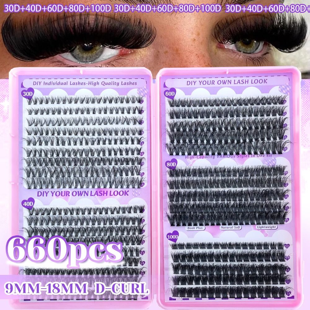 9-18mm Length False Eyelashes  - Eyelash Extension Natural Look avaliação e preço