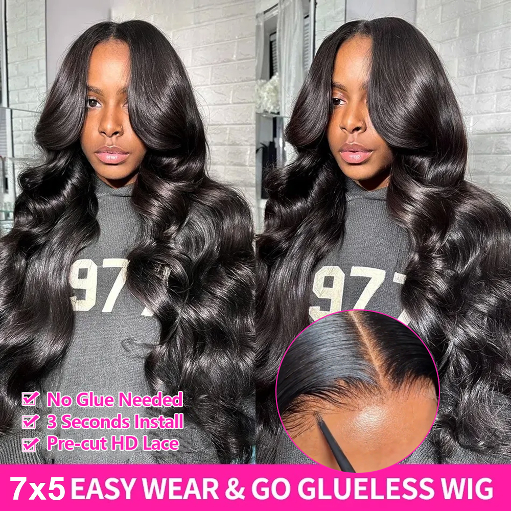 Wear Go Glueless Body Wave Lac - Eyelash Extension Natural Look avaliação e preço