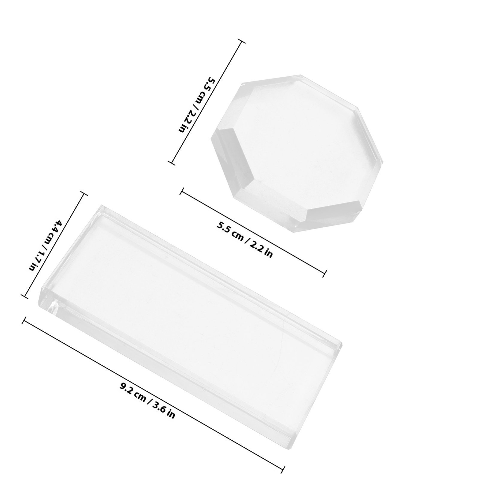 2Pcs Glass Eyelash Pads for Ey - Eyelash Extension Is Safe avaliação e preço
