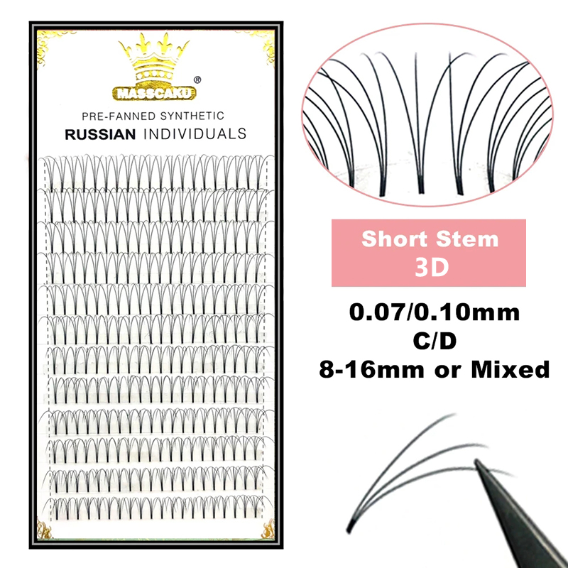 Wholesale 12 lines 3D 4D 5D 6D - Eyelash Extension Russian avaliação e preço