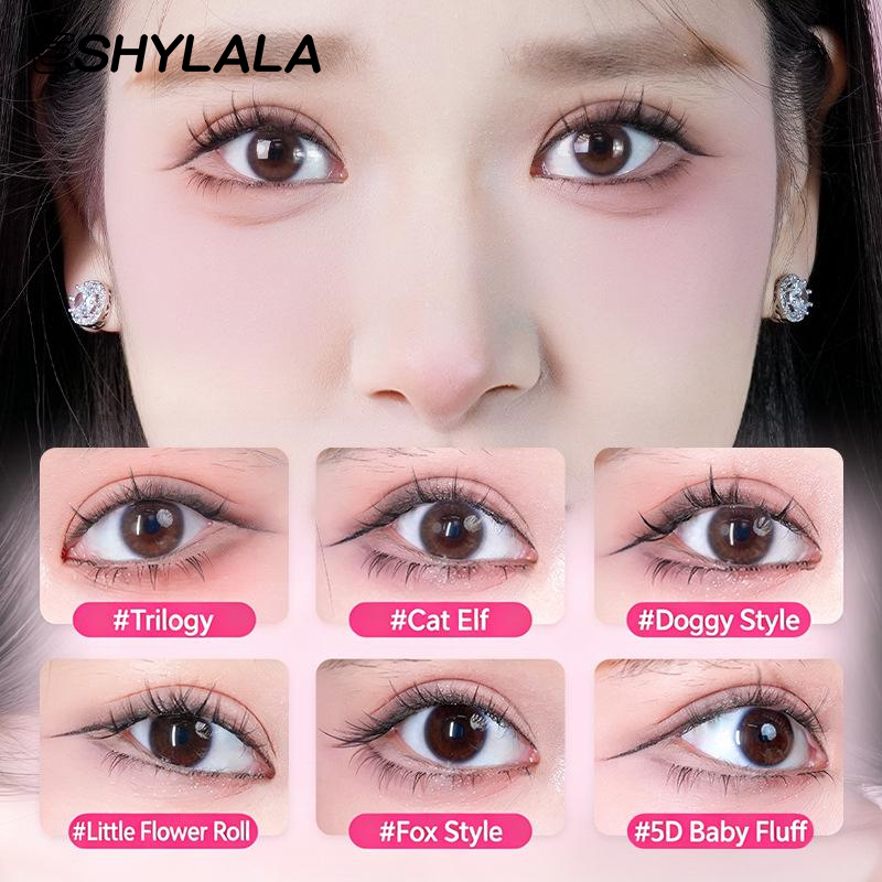 Dense False Eyelashes 6 Rows N - Eyelash Extension Natural Look avaliação e preço