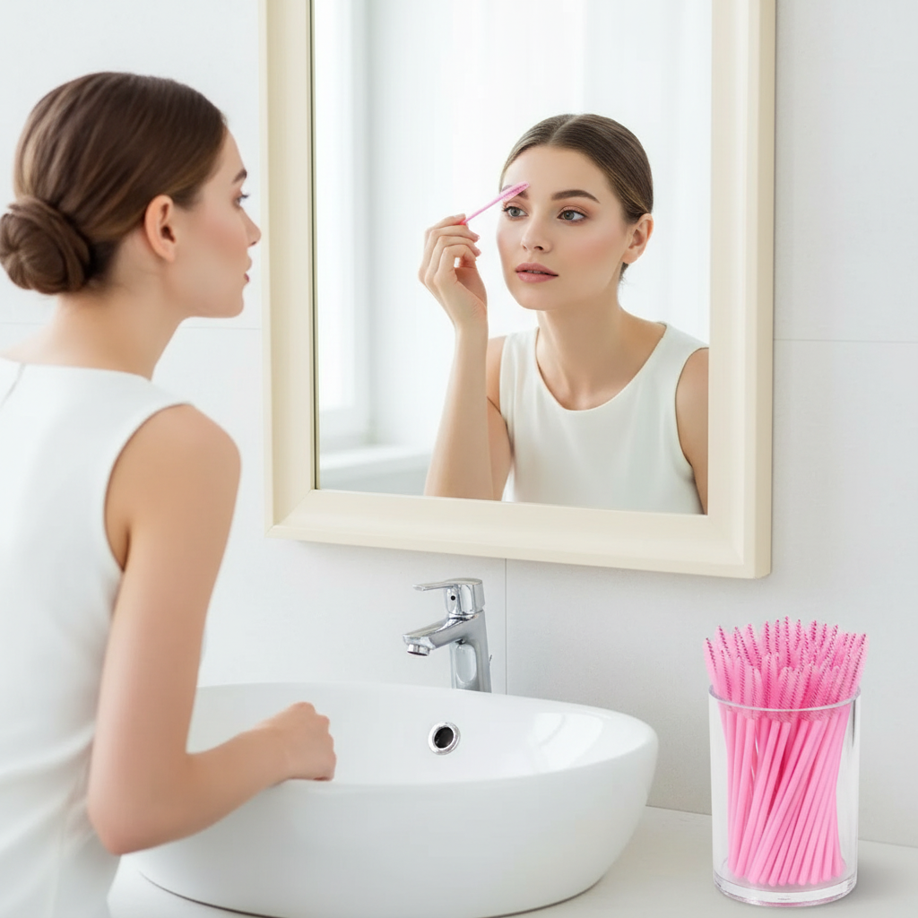 50pcs Disposable Eyelash Brush - Eyelash Extension Eyelash avaliação e preço