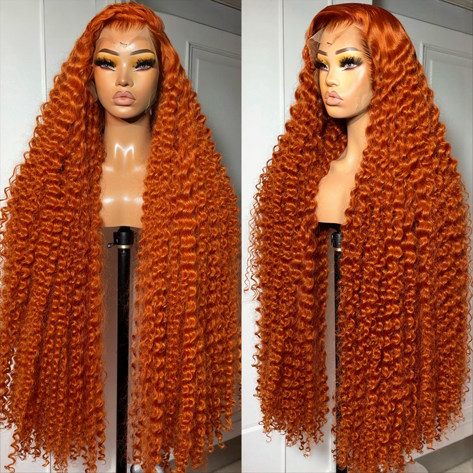 13x6 Ginger Orange Deep Wave L - Eyelash Extension Natural Look avaliação e preço