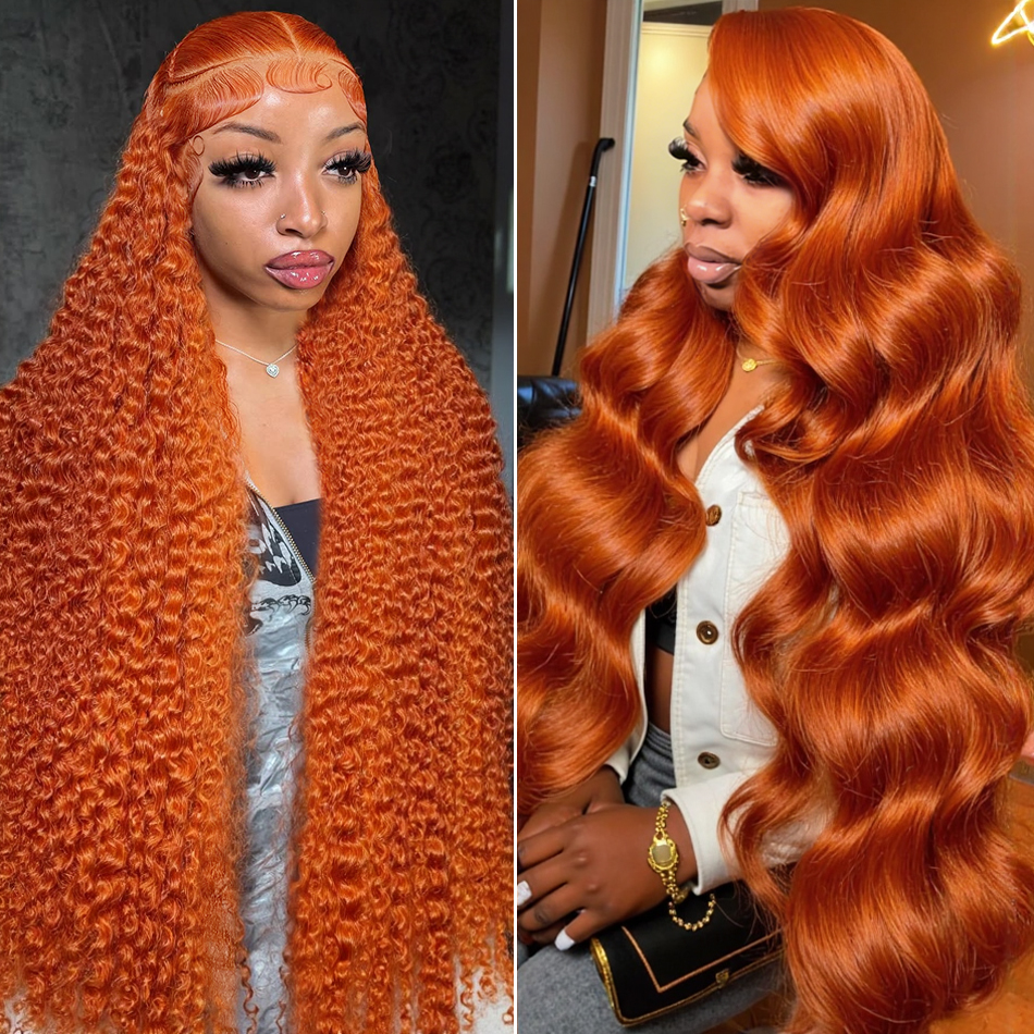 13x6 Ginger Orange Deep Wave L - Eyelash Extension Natural Look avaliação e preço