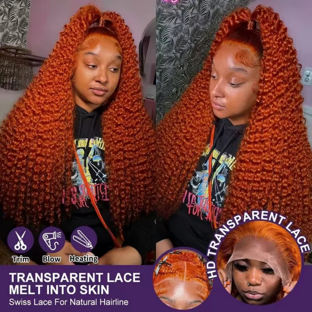 200% Density Ginger Orange Dee - Eyelash Extension Natural Look avaliação e preço
